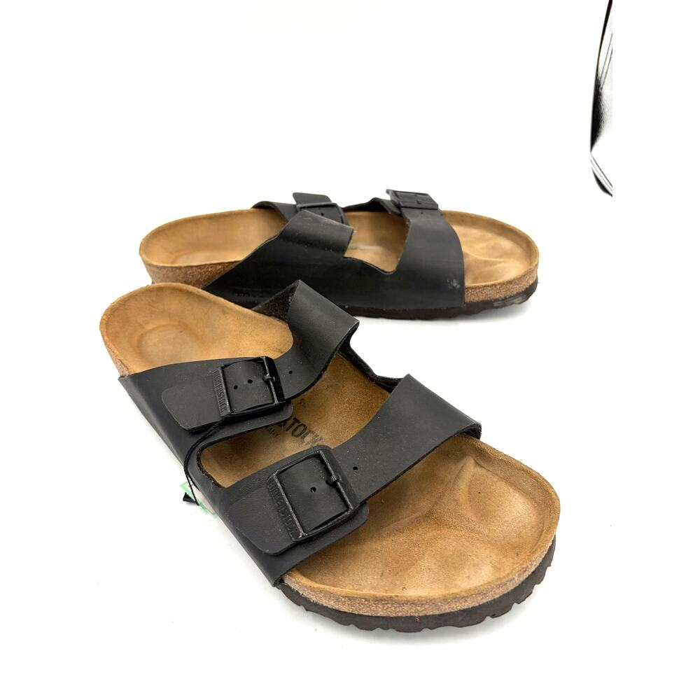Birkenstock Black Double Buckle Sandals Mens 46 US 13